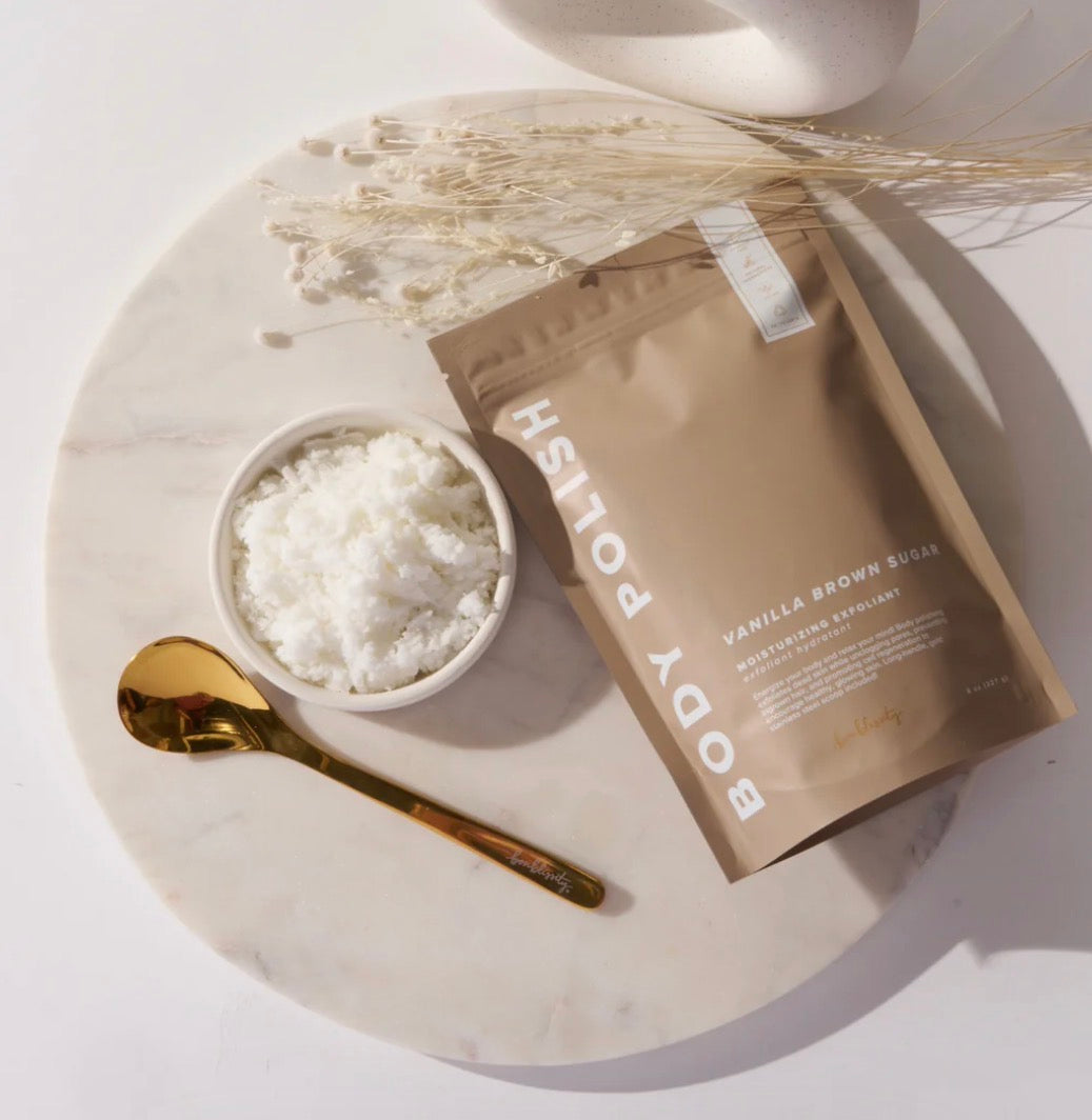 Body Polish Body Scrub- Vanilla Brown Sugar