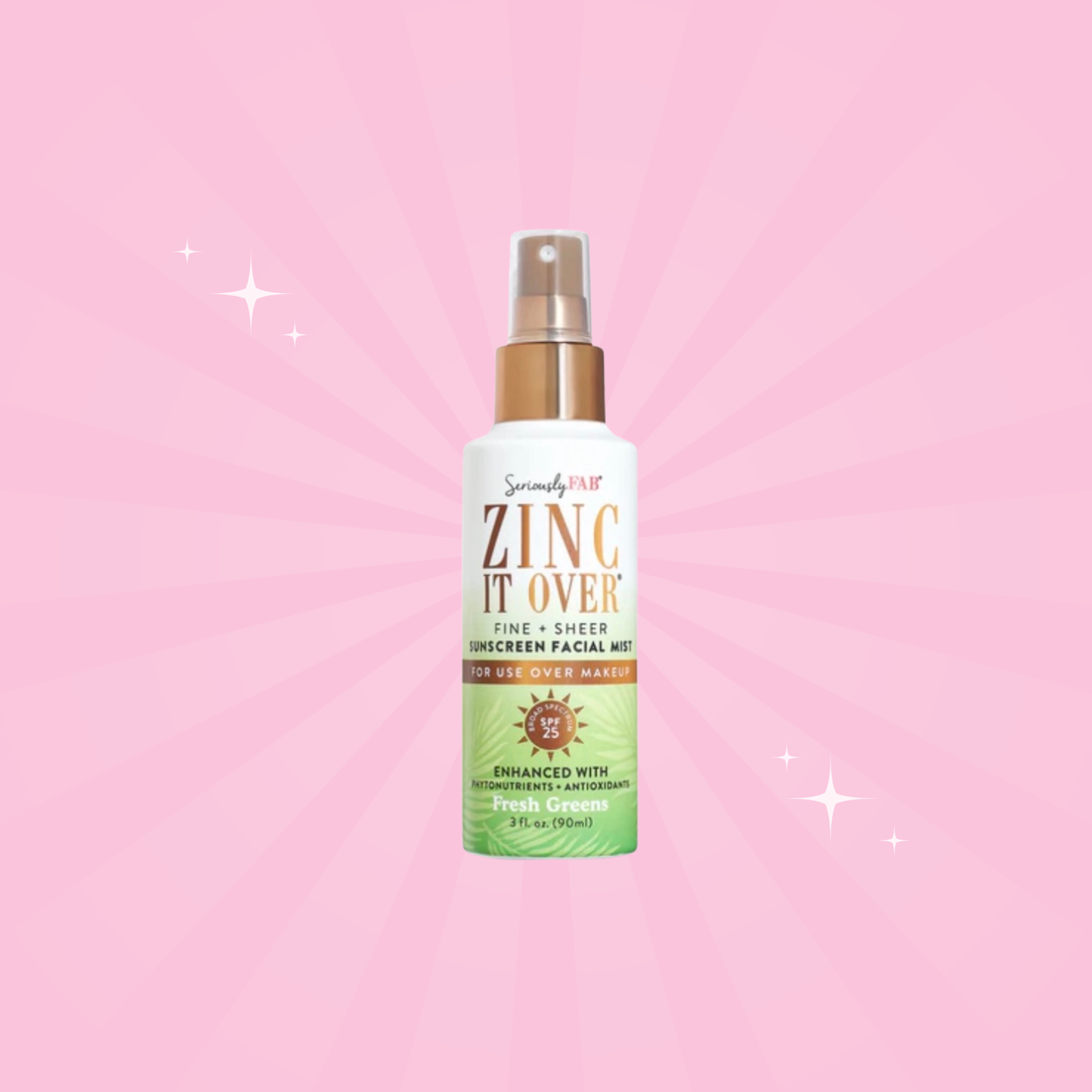 Zinc It Over Fresh Greens