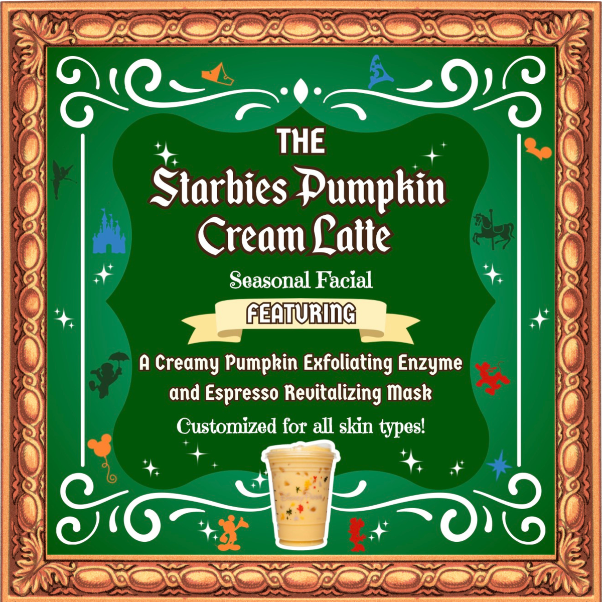 The Starbies Pumpkin Cream Latte Seasonal Facial $187