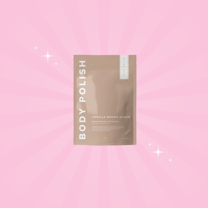 Body Polish Body Scrub- Vanilla Brown Sugar