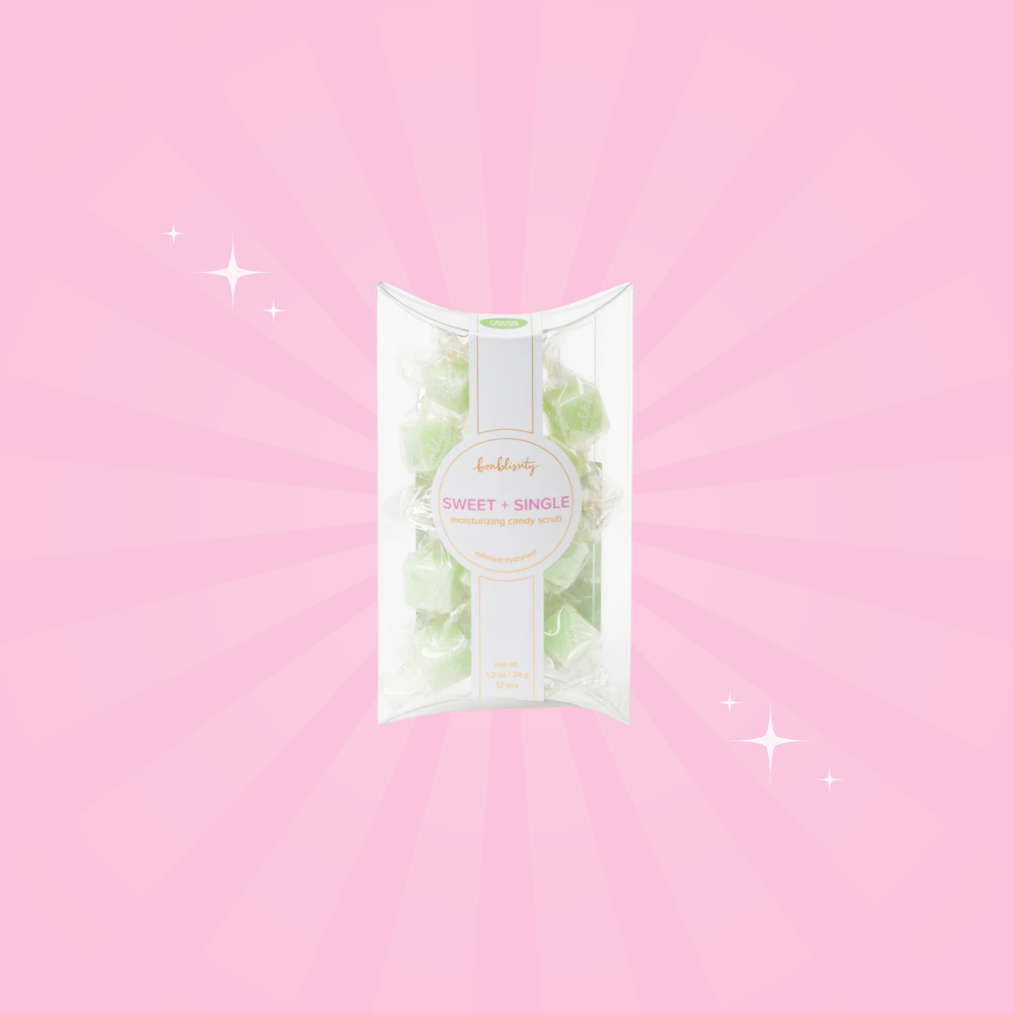 Mini-Me Pack: Sugar Cube Candy Scrub- Fresh Lemongrass