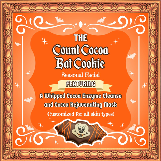 The Count Cocoa Bat Cookie Seasonal Facial $187